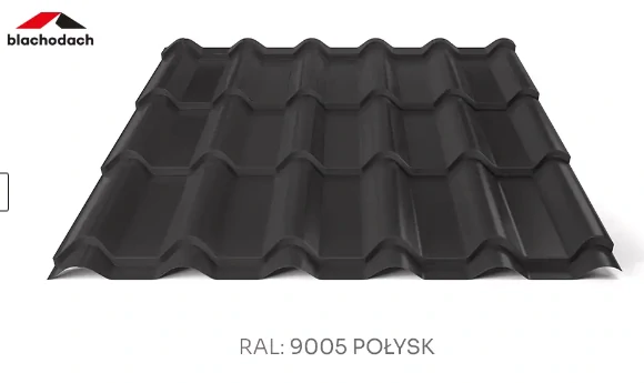 Plechová střešní krytina Hornval H3 20/350 PE lesk 0,5 mm