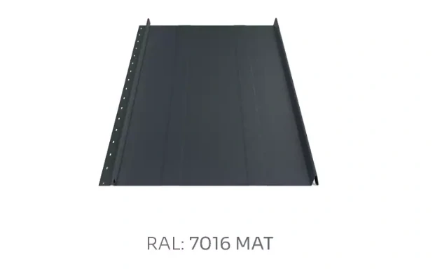 Střešní panel H6 PE max prolisy mat 0,55 mm