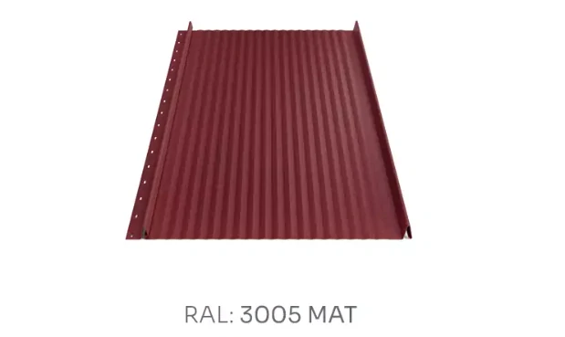 Střešní panel H6 PE vlnka mat 0,5 mm