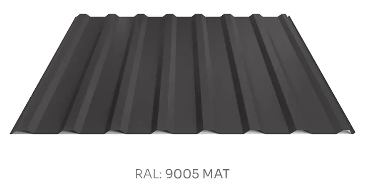 Trapézový plech Hornval T18 PE mat 0,5 mm