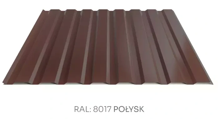 Trapézový plech Hornval E14 elevace PE lesk 0,45 mm