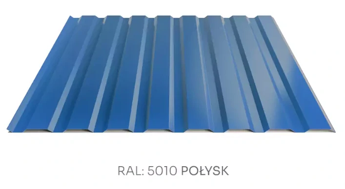 Trapézový plech Hornval E14 elevace PE lesk 0,5 mm