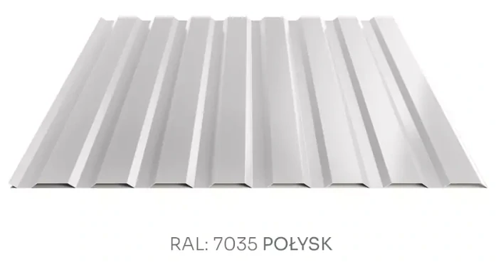 Trapézový plech Hornval E14 elevace PE lesk 0,5 mm